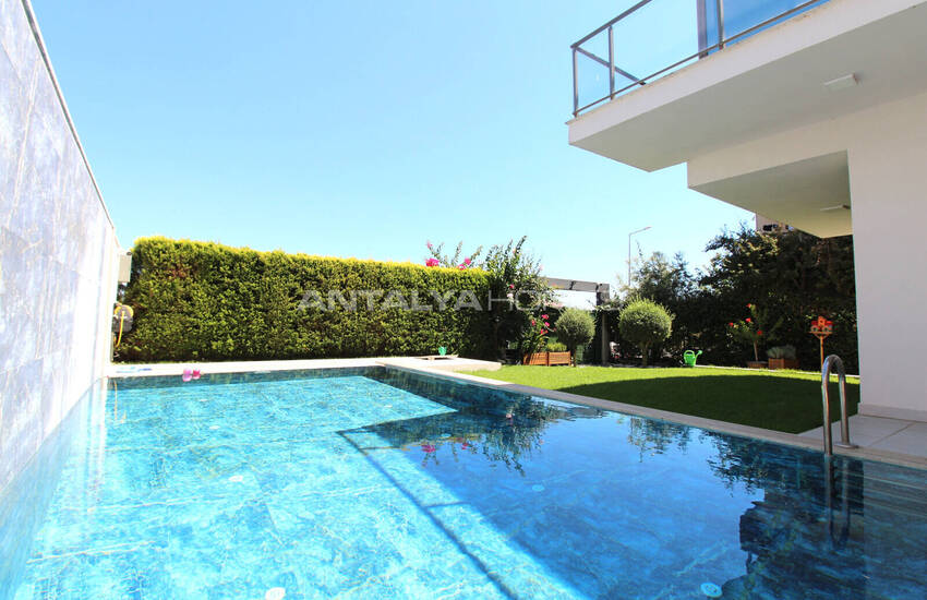 Maison Individuelle Avec Piscine Près De Golf À Belek Antalya 10