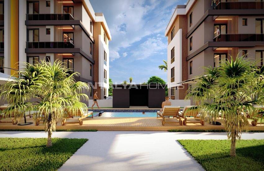 Appartements En Complexe Avec Piscine Et Parking À Kepez Antalya 12