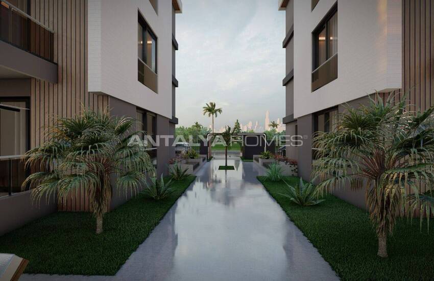 Appartements En Complexe Avec Piscine Et Parking À Kepez Antalya 13
