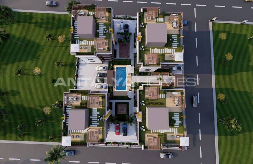 Appartements En Complexe Avec Piscine Et Parking À Kepez Antalya 14