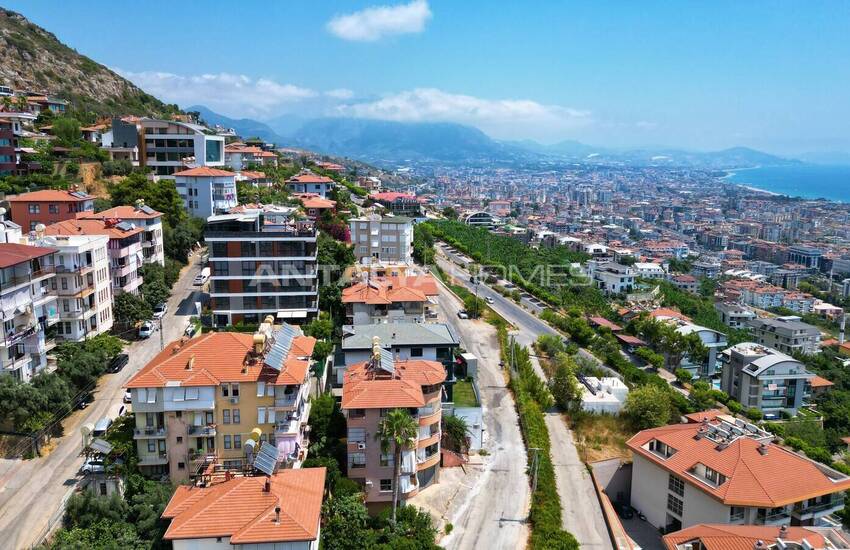 شقق جاهزة بإطلالة على البحر في مجمع بحمام سباحة في ألانيا 2