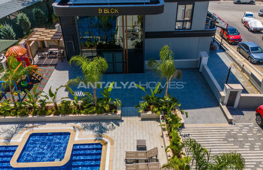 Stylish Key-ready Properties in a Complex with Pool in Alanya 11