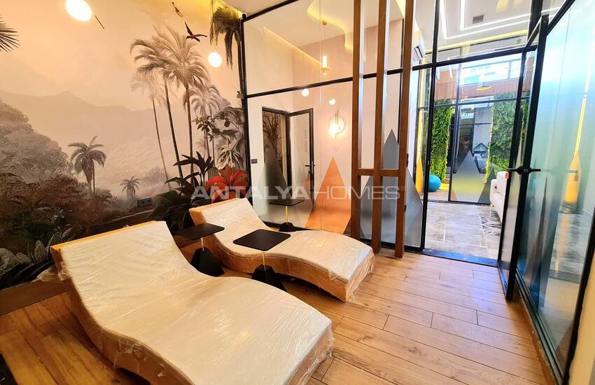 Stylish Key-ready Properties in a Complex with Pool in Alanya 25