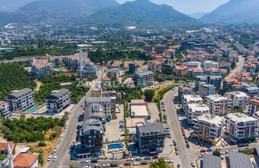 Alanya'da Havuzlu Site İçinde Anahtar Teslim Şık Daireler 10
