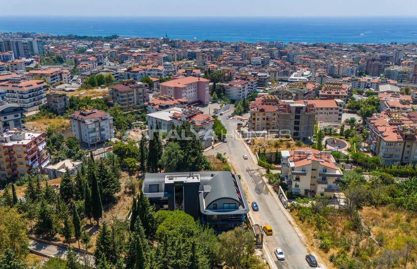 Appartements Avec Vue Sur La Ville Près Des Services À Alanya Antalya 5