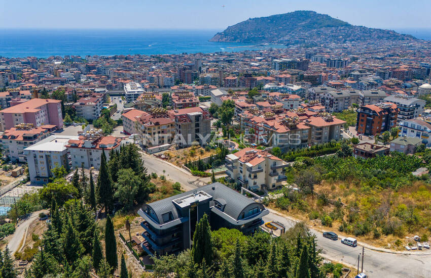 Appartements Avec Vue Sur La Ville Près Des Services À Alanya Antalya 19