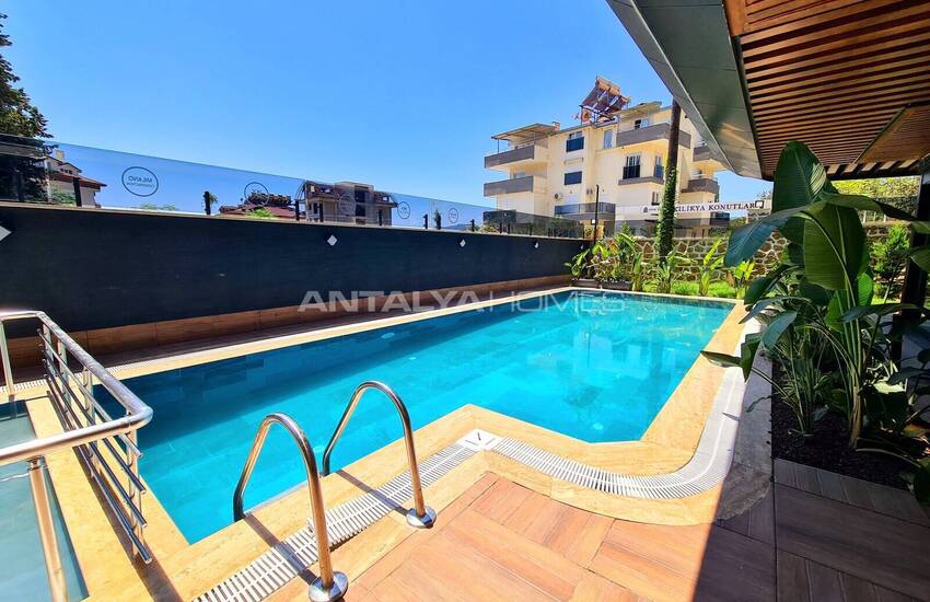 Appartements Avec Vue Sur La Ville Près Des Services À Alanya Antalya 11