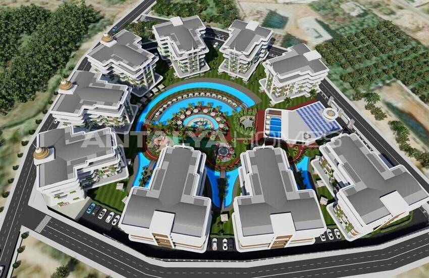 Elegant Apartments in a Hotel Concept Project in Alanya Oba 4
