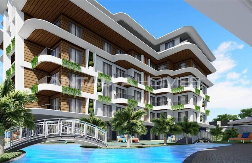 Elegant Apartments in a Hotel Concept Project in Alanya Oba 5