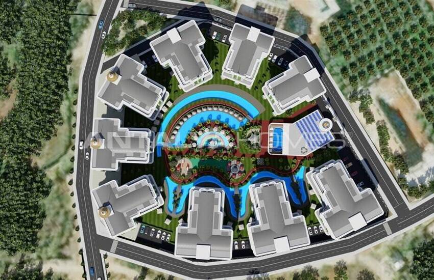 Elegant Apartments in a Hotel Concept Project in Alanya Oba 7