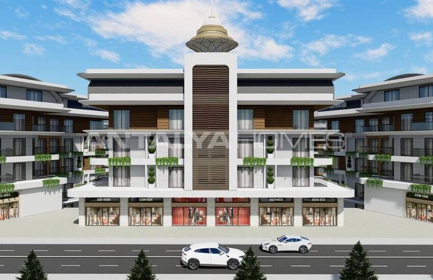 Elegant Apartments in a Hotel Concept Project in Alanya Oba 10