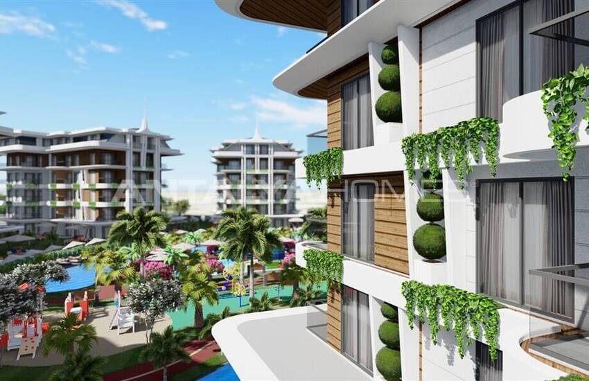 Elegant Apartments in a Hotel Concept Project in Alanya Oba 9