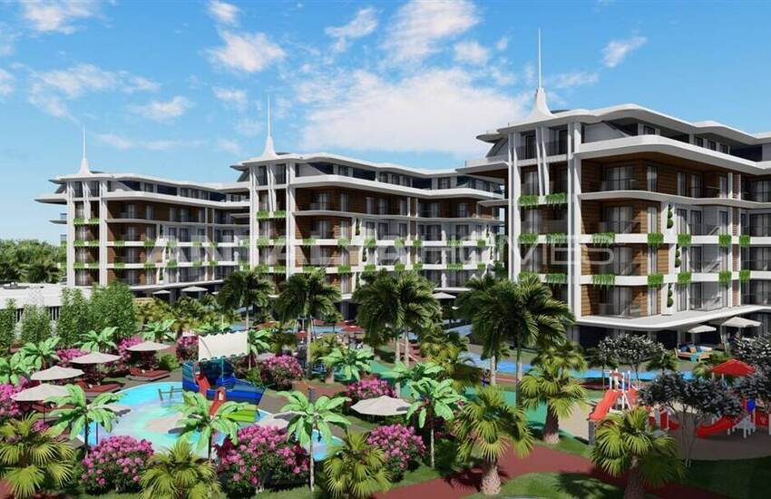 Elegante Appartementen In Een Hotel Concept Project In Alanya Oba