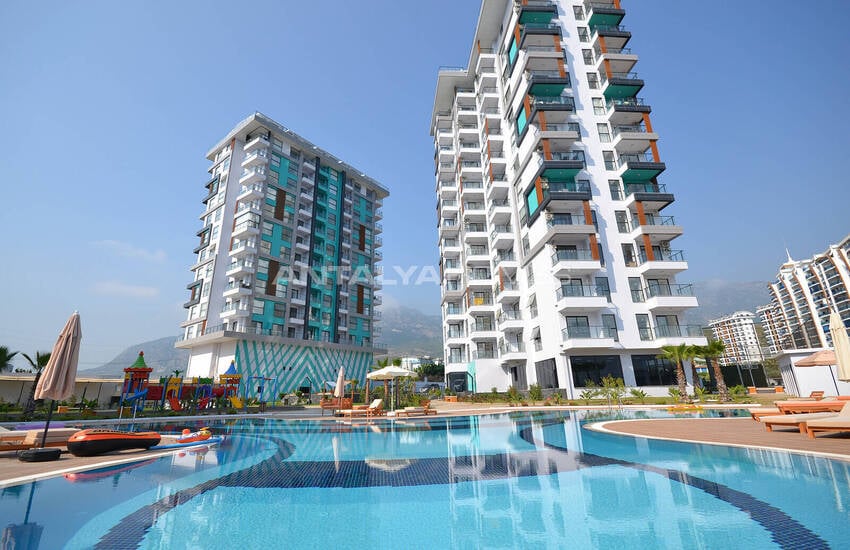 Appartement De 3 Chambres Avec Piscine À Alanya Mahmutlar 1