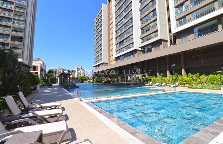 شقة بغرفتي نوم بالقرب من أهم معالم أنطاليا 6