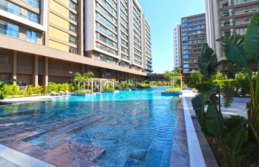 شقة بغرفتي نوم بالقرب من أهم معالم أنطاليا 7