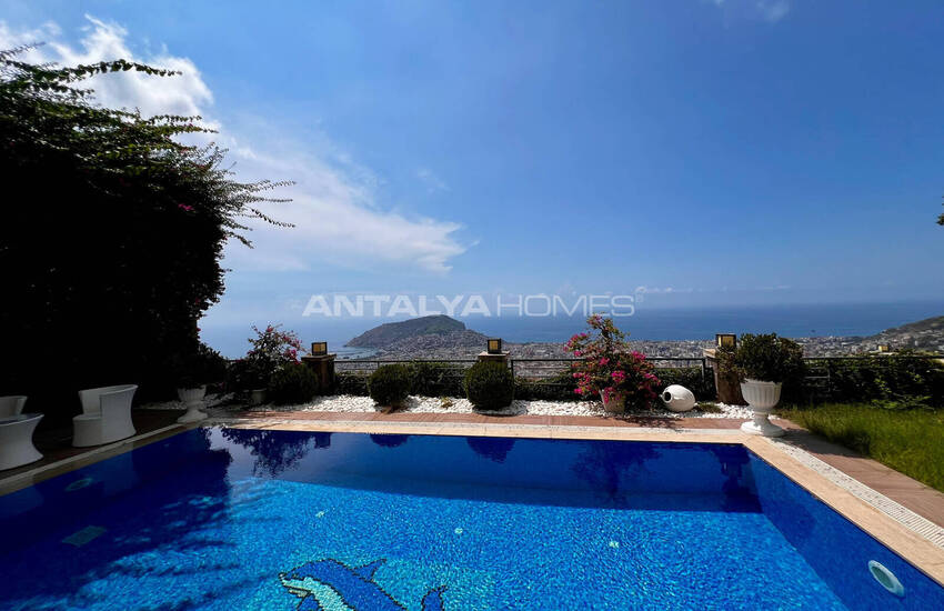 Maison Avec Vue Sur La Mer Et Piscine À Alanya Bektas 5