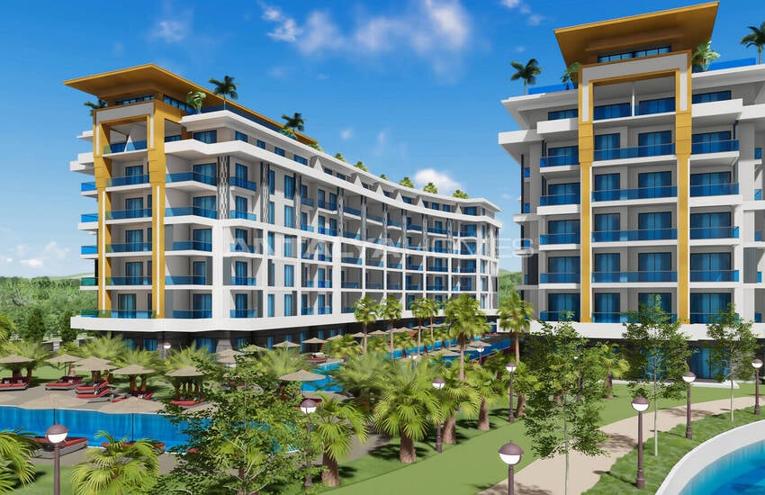 Lägenhet I Ett 5-stjärnigt Hotellkonceptprojekt I Alanya 9