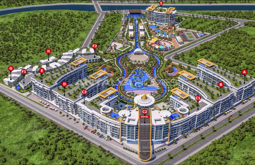 Lägenhet I Ett 5-stjärnigt Hotellkonceptprojekt I Alanya 17