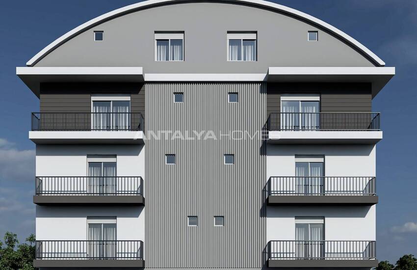 آپارتمان های شیک در نزدیکی ایستگاه تراموا در آنتالیا کپز 3