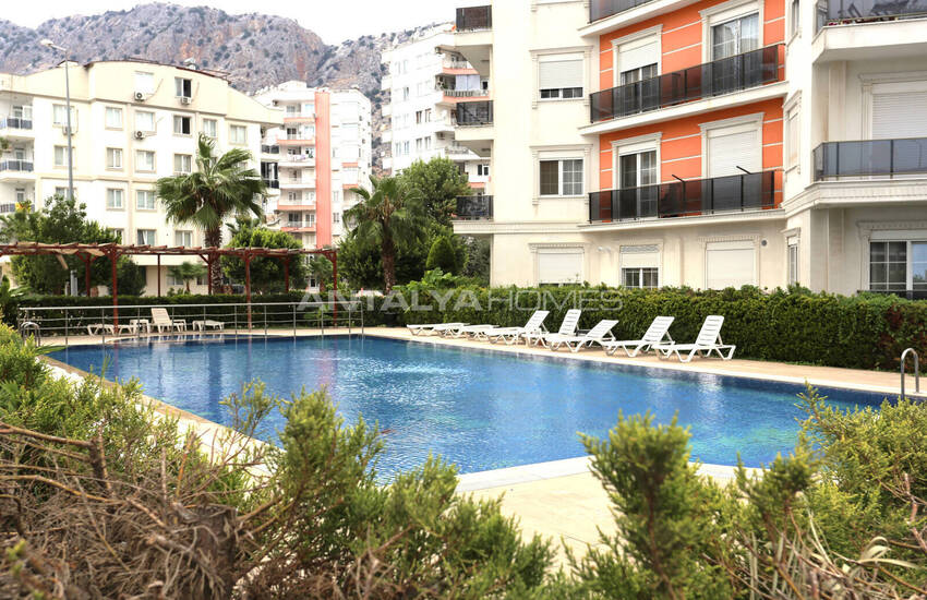 Rymlig Lägenhet I Ett Komplex Med Pool I Antalya Hurma 10