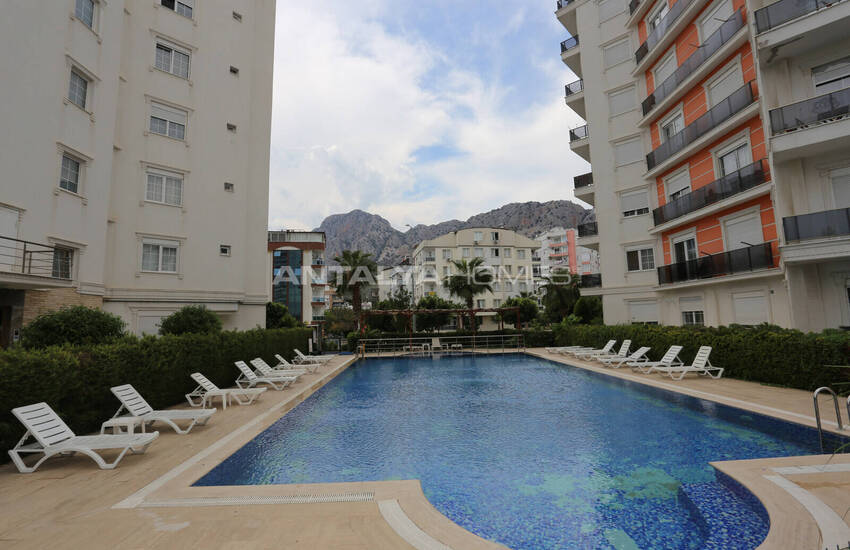 Rymlig Lägenhet I Ett Komplex Med Pool I Antalya Hurma 12