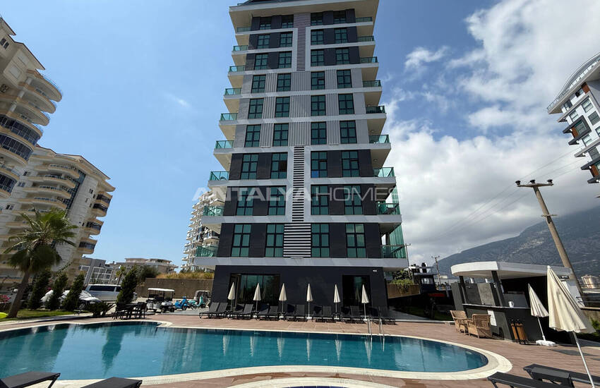 Квартира С Видом На Море С Бассейном И Парковкой В алании