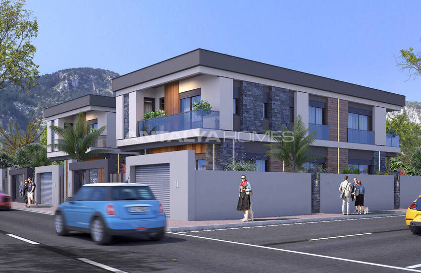 Maison Individuelle De 4 Chambres Avec Piscine À Antalya Dosemealti 1