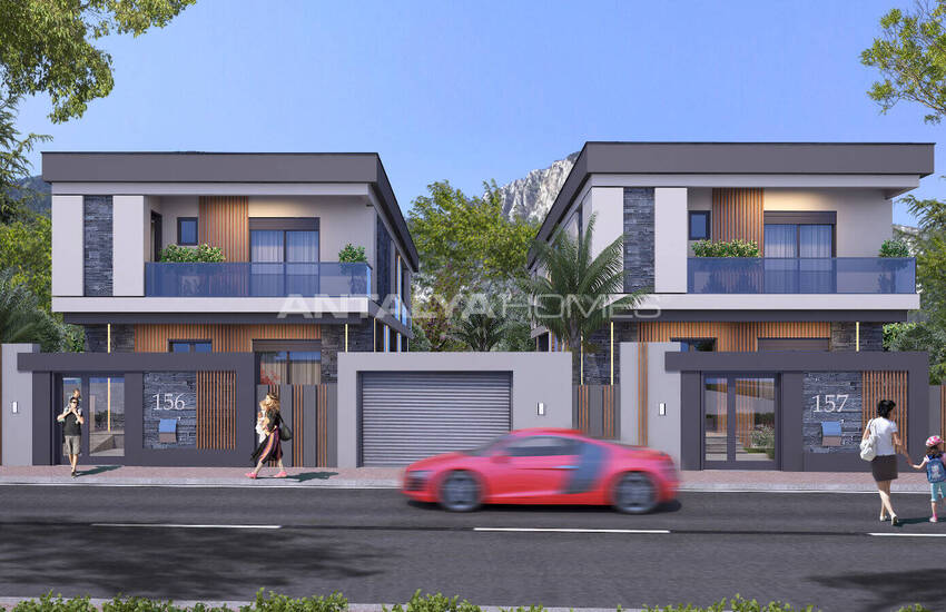 Maison Individuelle De 4 Chambres Avec Piscine À Antalya Dosemealti 5