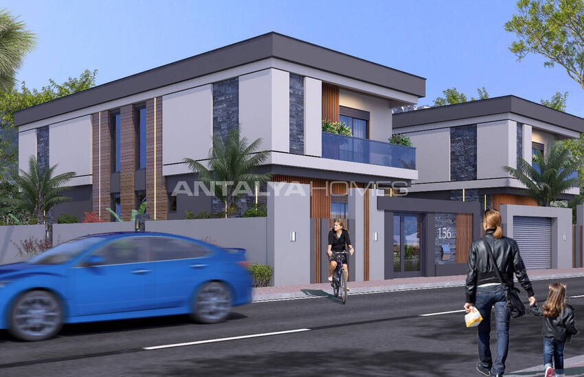 Maison Individuelle De 4 Chambres Avec Piscine À Antalya Dosemealti 2