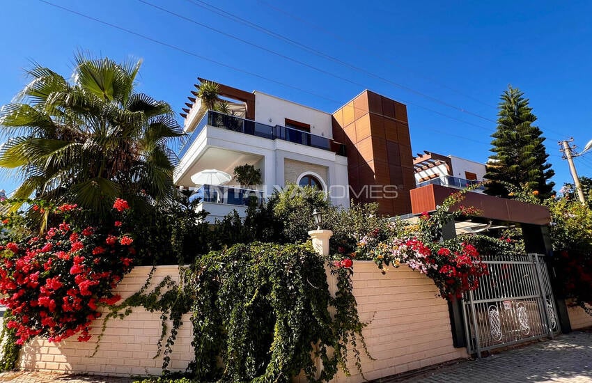 Villa Clé En Main Près De La Mer À Alanya Konakli