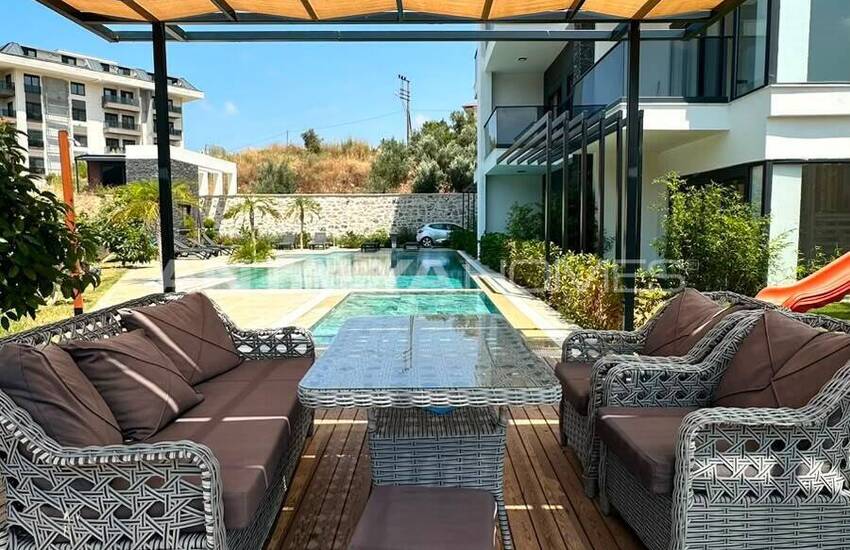 Eleganta Lägenheter Med Utsikt Över Stad Och Natur I Alanya 6