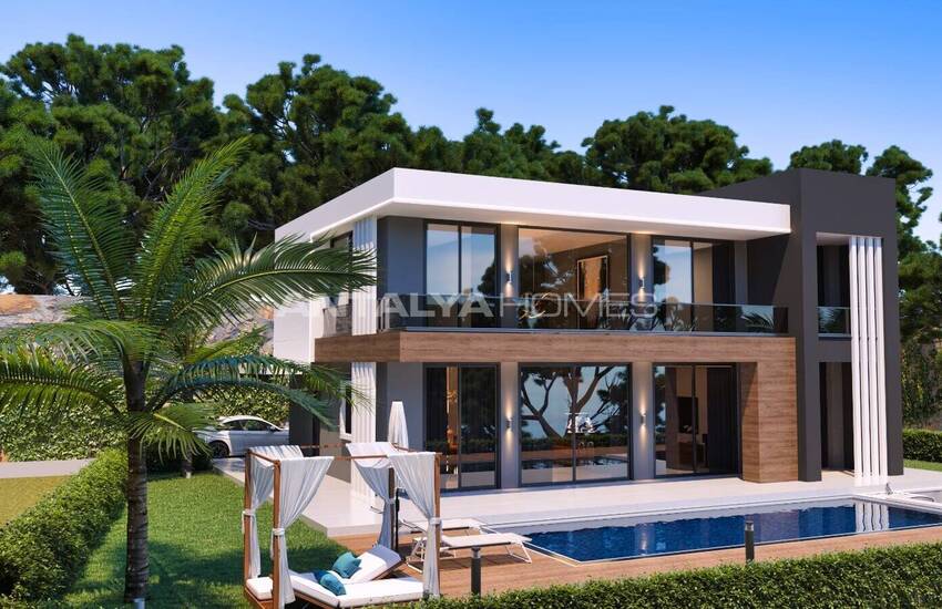 Alanya'da Özel Havuzlu ve Bahçeli Müstakil Evler 7