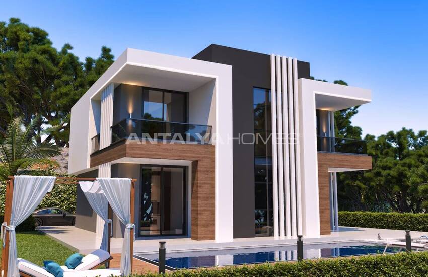 Alanya'da Özel Havuzlu ve Bahçeli Müstakil Evler 4