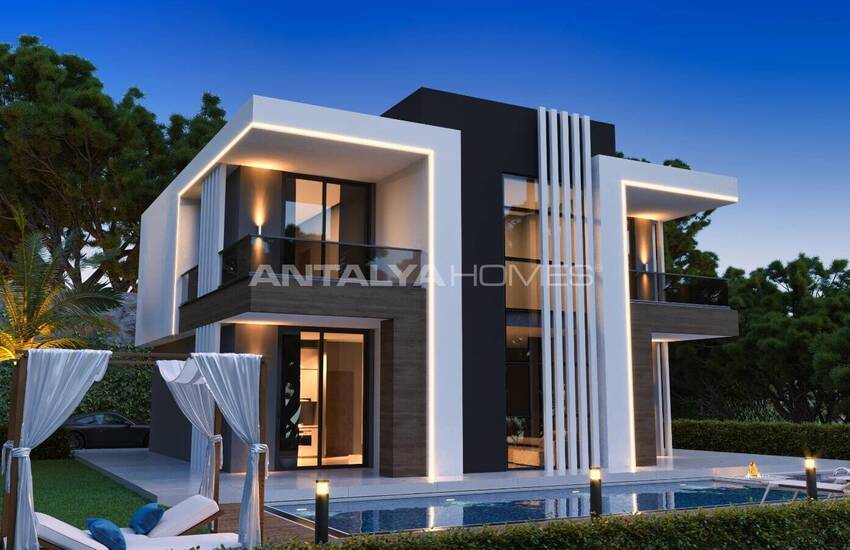 Alanya'da Özel Havuzlu ve Bahçeli Müstakil Evler 5