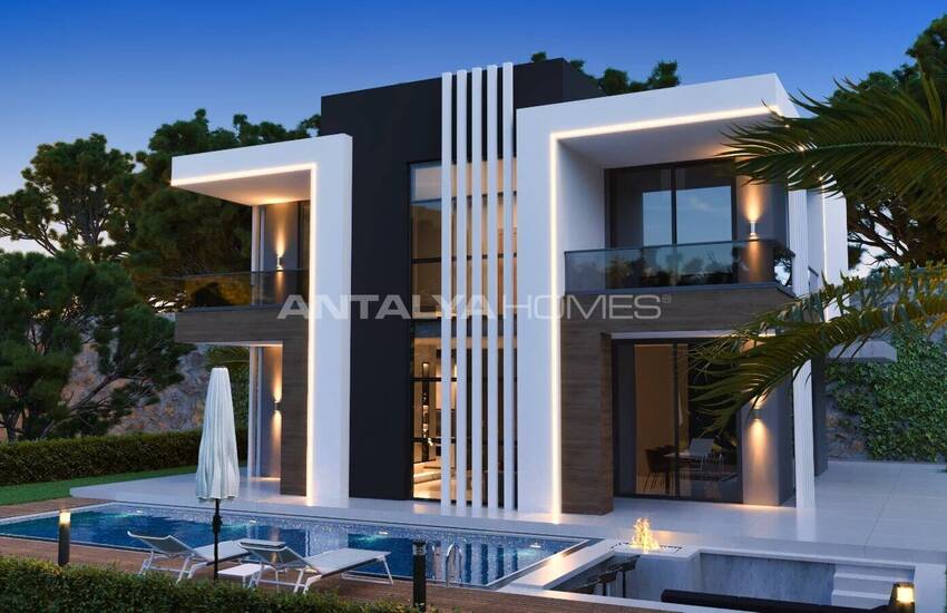 Alanya'da Özel Havuzlu ve Bahçeli Müstakil Evler 6