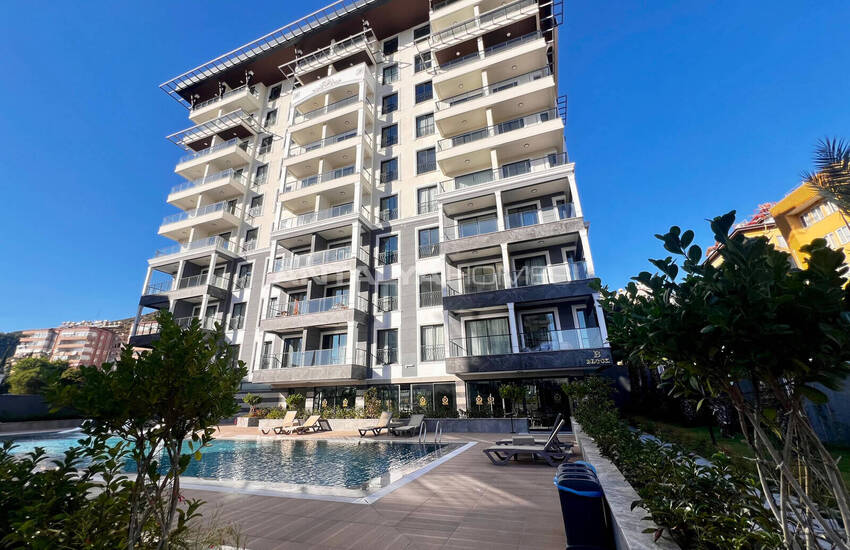 Snygg Lägenhet I Ett Komplex Med Pool I Alanya 1