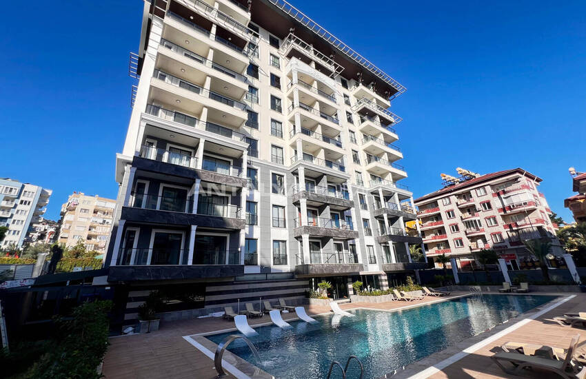 Stijlvol Appartement In Een Complex Met Zwembad In Alanya