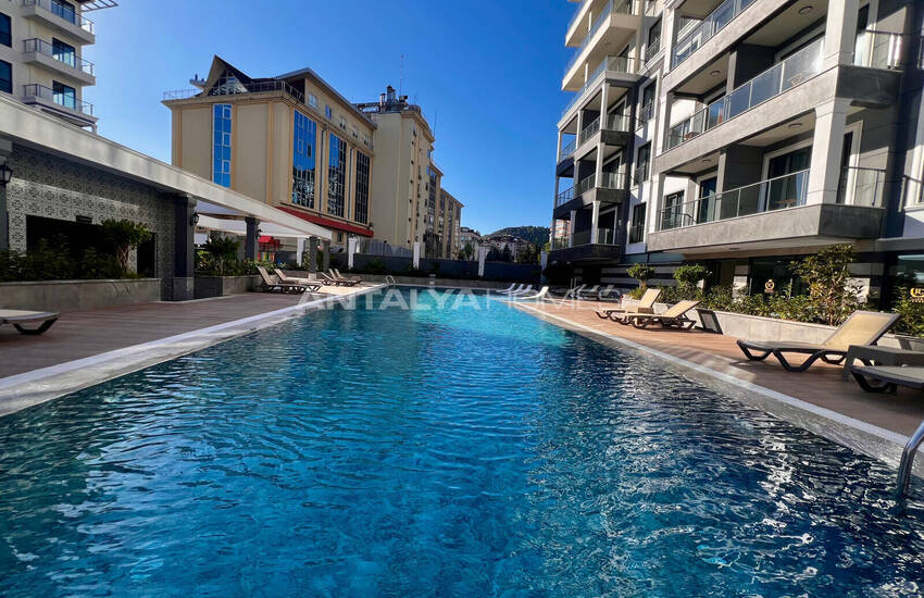 Snygg Lägenhet I Ett Komplex Med Pool I Alanya 5