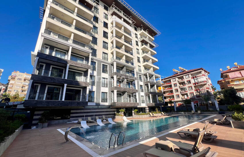 Snygg Lägenhet I Ett Komplex Med Pool I Alanya 3