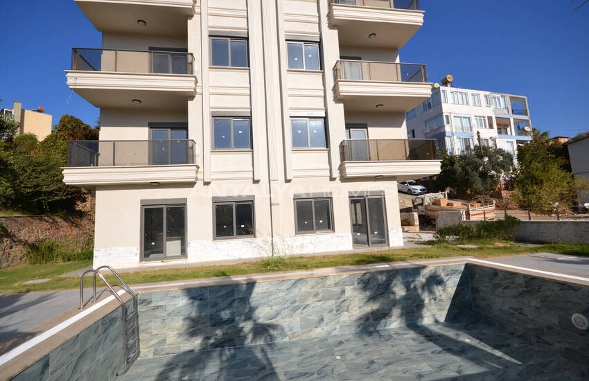 Fastigheter Med Havsutsikt I Ett Enblockskomplex I Alanya 2