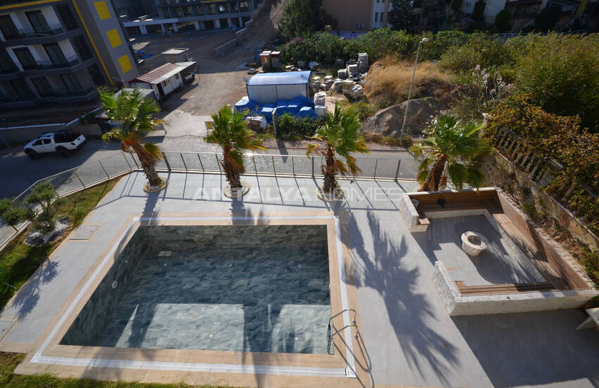Fastigheter Med Havsutsikt I Ett Enblockskomplex I Alanya 8