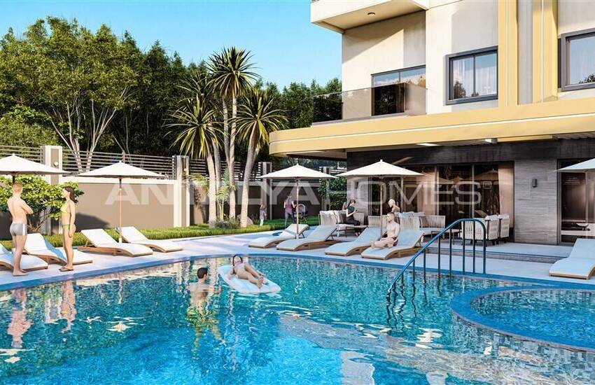 Недвижимость в одноблочном комплексе рядом с морем в Алании 2