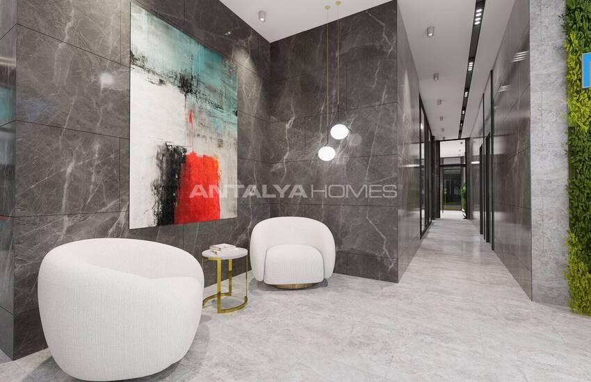 Апартаменты на первой линии пляжа в новом проекте в Алании Турция 7
