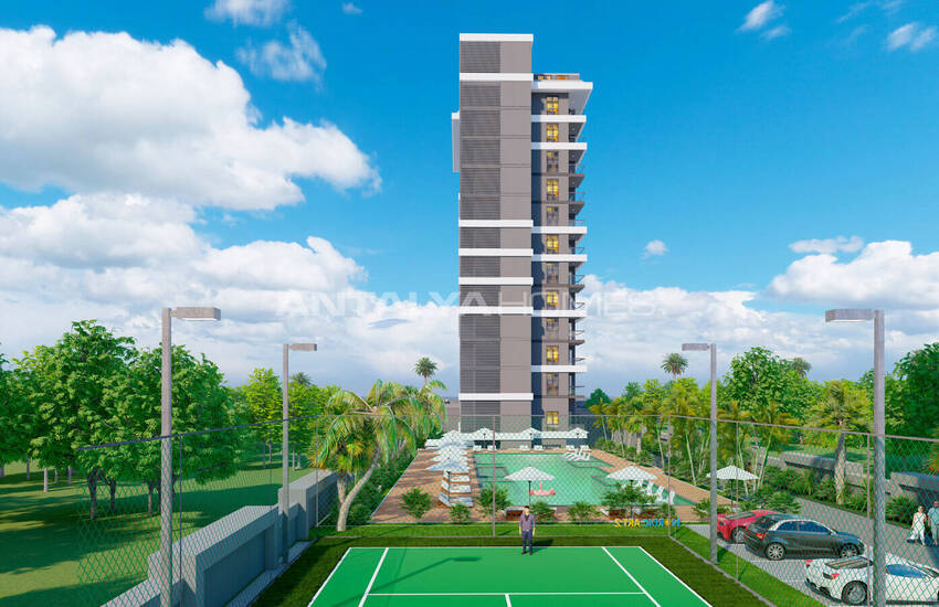 Alanya'da Yeni Projede Denize Sıfır Daireler 3