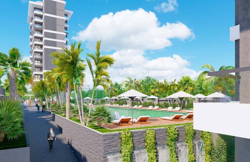 Alanya'da Yeni Projede Denize Sıfır Daireler 4