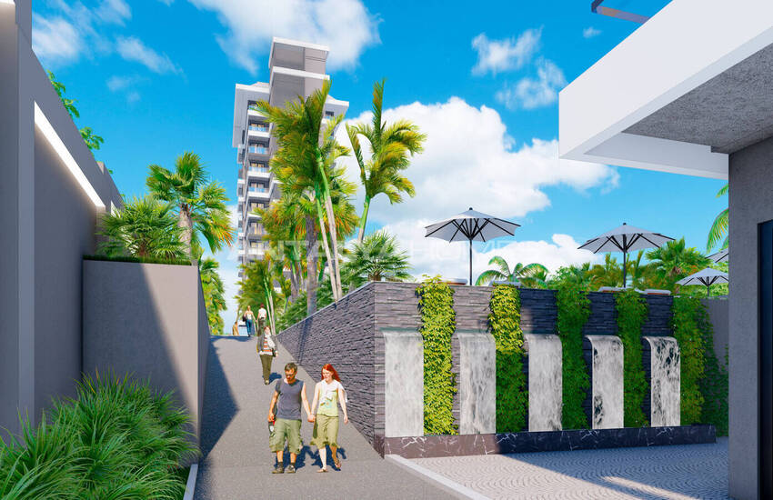 Alanya'da Yeni Projede Denize Sıfır Daireler 6