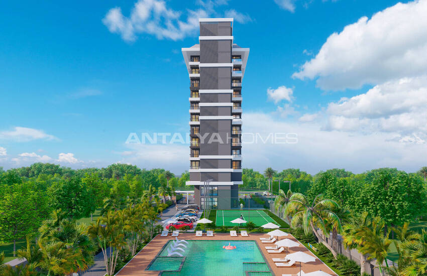 Alanya'da Yeni Projede Denize Sıfır Daireler 2