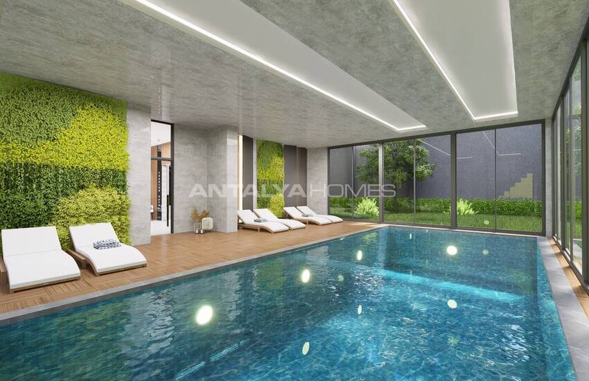 Alanya'da Yeni Projede Denize Sıfır Daireler 12