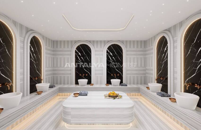 Alanya'da Yeni Projede Denize Sıfır Daireler 13